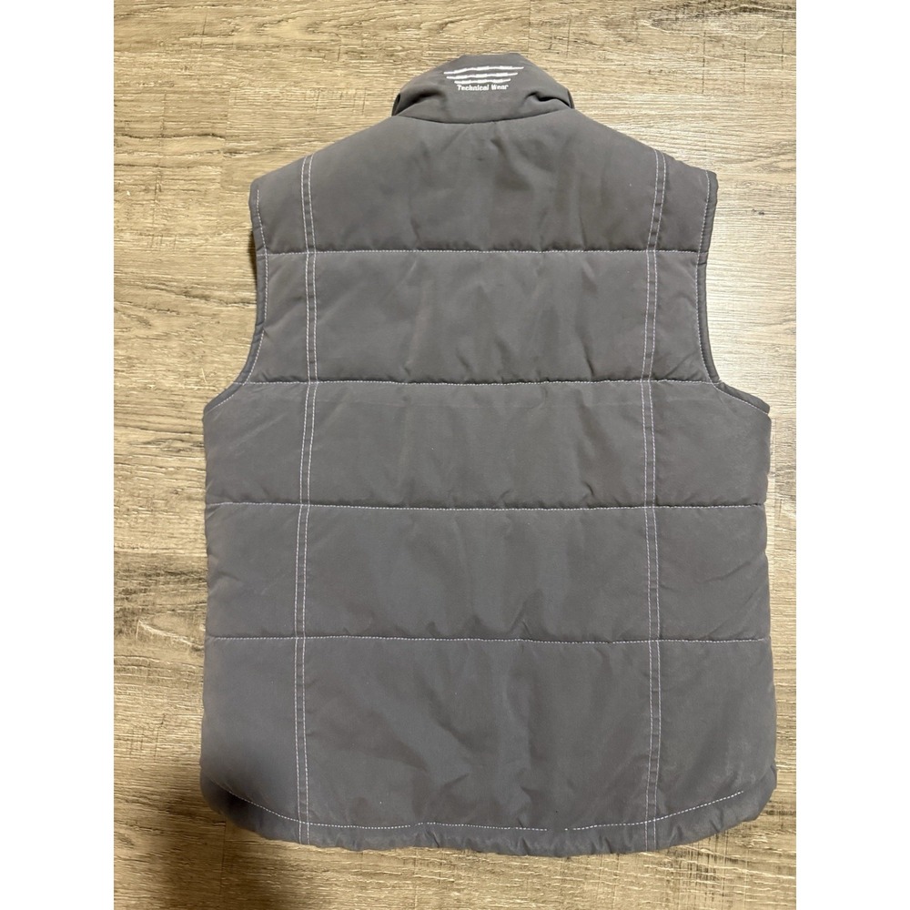 Equi-theme Puffer Vest Gray XS Equestrian Le's Essentials Collection - Picture 4 of 6